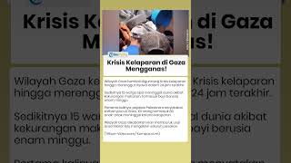 Kelaparan di Gaza Mengganas! 101 Warga Tewas, Termasuk Bayi hingga Lansia