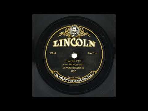 The Varsity Eight - Tea For Two (HOT! Rollini!)