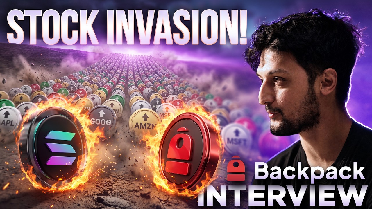 Solana Army Of 10,000 Stocks Coming!🔥Backpack CEO Interview
