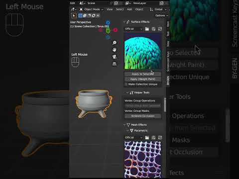 Blender Tips - ByGen add-on