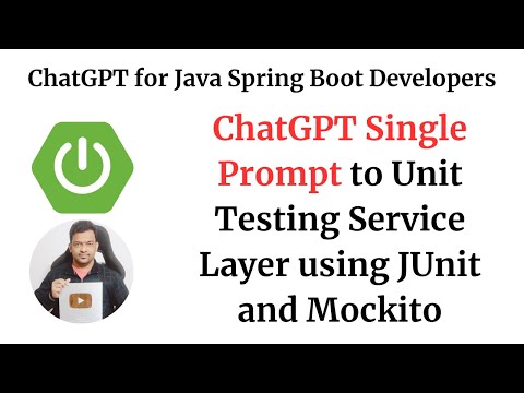 ChatGPT for Java Spring Boot Developers: Unit Testing Service Layer using JUnit and Mockito