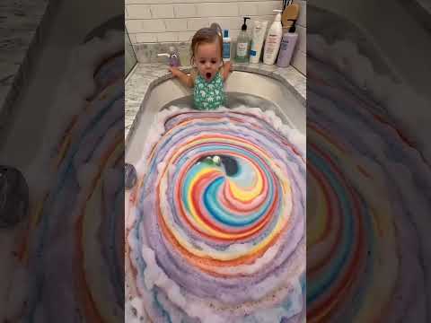 Kids would love this 🥹🌈 #bathbomb #trending #waterfountain #kids #toy