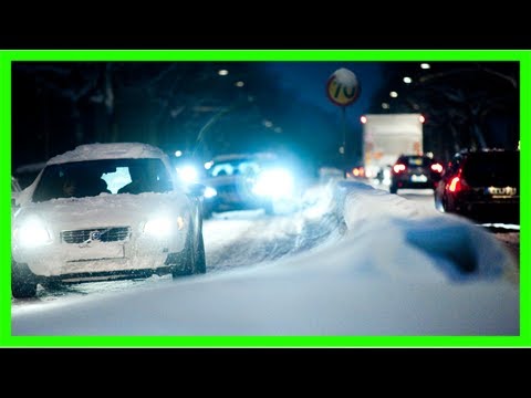 Smhi varnar för snö och halka