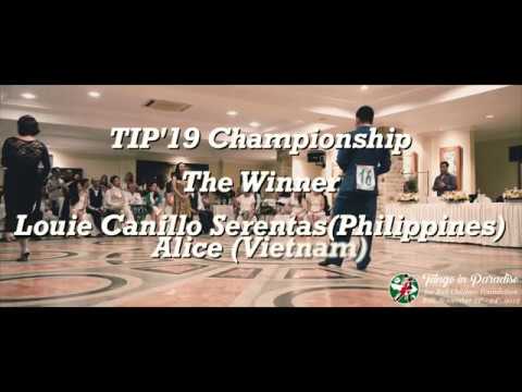 Tango in Paradise (2019/11/21-24) #37  Louie Canillo Serentas y Alice