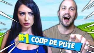 Fortnite coup de p*te en couple prank ragequit 