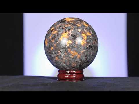 Natural yooperlite ball,quartz crystal sphere,reiki heal,cry...