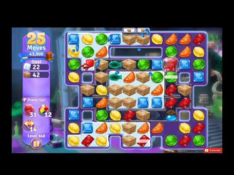 Wonka's World of Candy Level 648 NO BOOSTERS - A S GAMING ✔