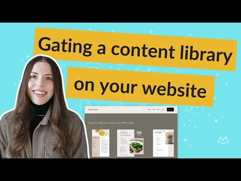 MemberSpace Demo | How to gate a content library on your website