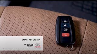 Know Your Toyota | Smart Key System