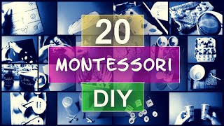 Montessori Spiele selber machen - 20 Ideen - für deine Inspiration