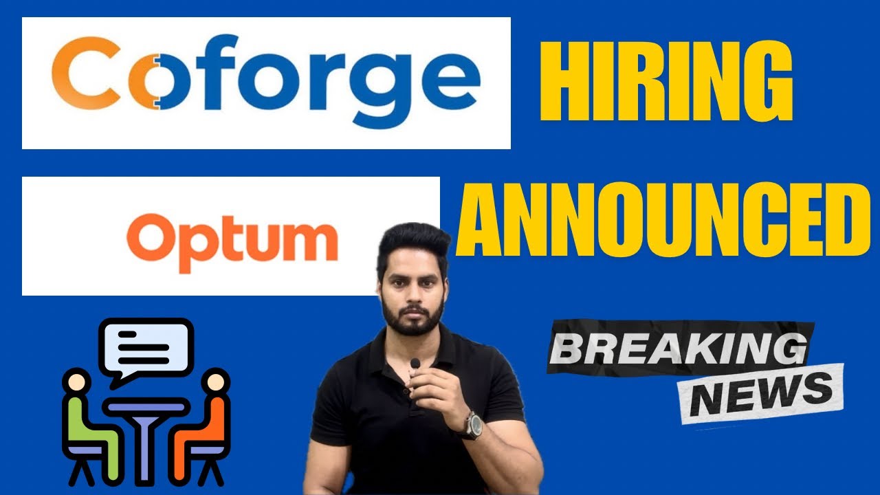 2 BIGGEST HIRING ANNOUNCED | Optum Associate Software Engineer | Coforge Jobs For Freshers