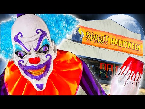 SPIRIT HALLOWEEN 2023 ELKTON MARYLAND INSIDE ABANDONED FASHION BUG