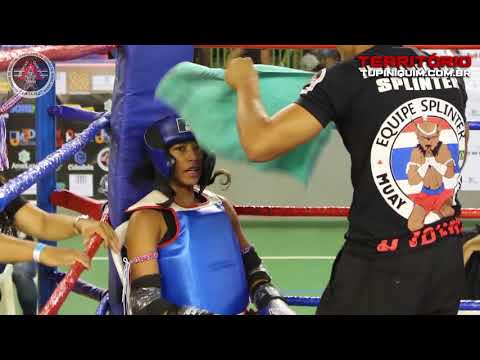 Poliana vs Bianca - Campeonato Mineiro de Muay Thai 2018