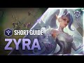 How to Play Zyra Support | Mobalytics 4 Minute Short Guides