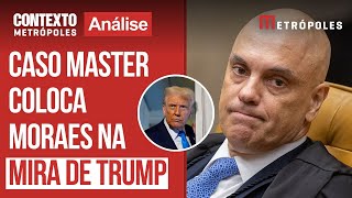 Escândalo do Banco Master chega aos EUA e envolve Alexandre de Moraes e empresa de Trump