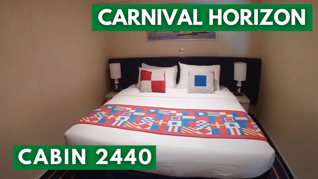 Carnival Horizon - Cabin 2440 - Video 1