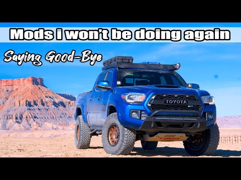 Mods that I won't be doing again on the new Tacoma - Saying goodbye to the 2WD