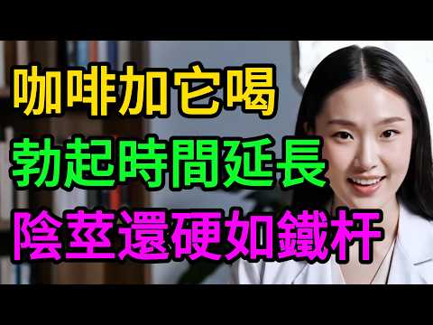 泌尿科醫師公開秘密：每天早上咖啡多一步驟，50歲後照樣找回尊嚴！#男性健康 #中國醫 #泌尿科 #熟齡養生 #血管健康 #回春配方