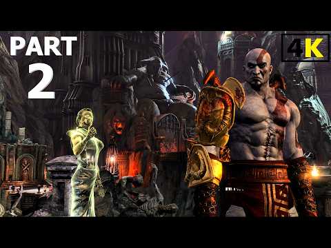 GOD OF WAR 3 Remastered: Full Walkthrough Gameplay Part 2 [ 4K ]