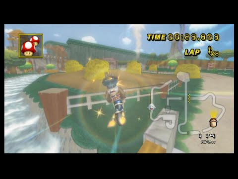 [MKW] Crystal Plains alternative shortcuts