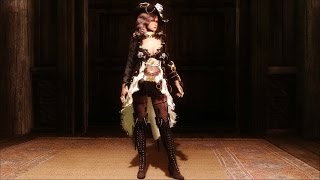 Костюм колдуньи Pirate Corsair из игры Black Desert для Skyrim