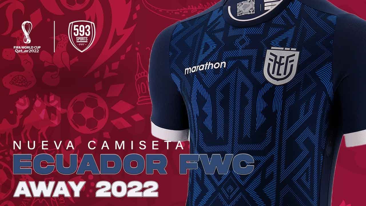 CAMISETA DE ECUADOR ALTERNA/AWAY FWC 22