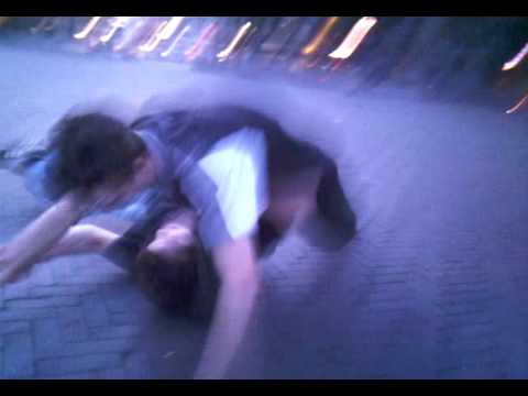 dennis vs giels worstelen op de brink deventer