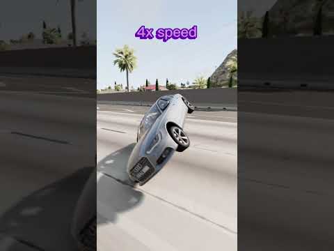 Rollover Crashes On Other Planets! #car  #beamngdrive