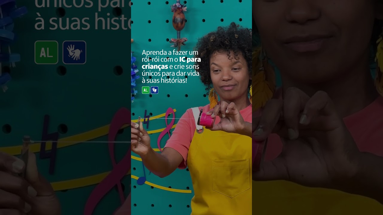 Learn how to make a rumble and create unique sounds for your stories with "IC for kids"! #shorts