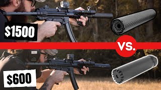 Cheap VS. Expensive 9mm Suppressor