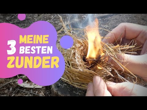 Meine 3 besten Zunder für Bushcraft | Survival | Outdoor – einfach zu finden und herzustellen