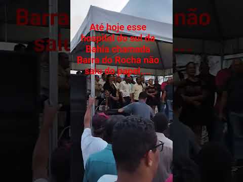 chega de enrolação é faz esse hospital prefeito de Barra do Rocha