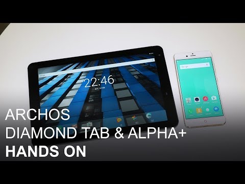 Archos Diamond Alpha+ & Tab Hands On deutsch [IFA 2017]