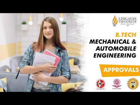 B.tech automobile engineering (aicte/ugc/naac approved)