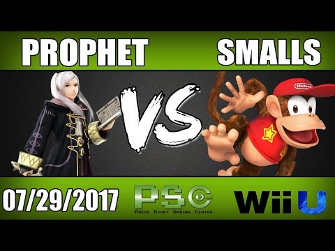 Prophet (Robin/Bowser) vs Smalls (Diddy Kong) - Wii U Winners Round 1 Rising Legends: Arcadian PSG