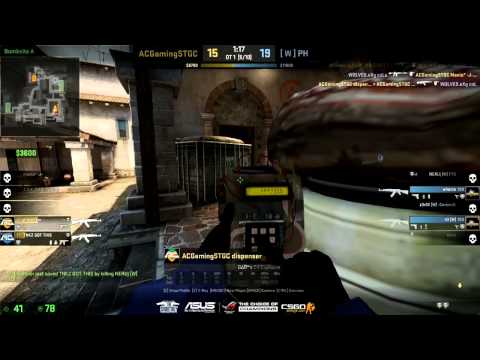 AC Gaming vs Wolves - (Mineski The Shootout CS:GO invitational) - Game 4 - Dust 2
