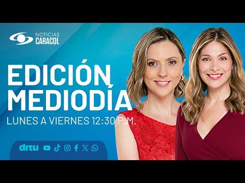 Noticias Caracol | Emisión del mediodía (6 de marzo de 2026)