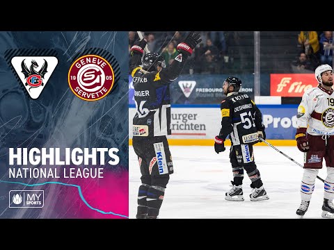 Fribourg vs. Genf 3:1 – Highlights National League
