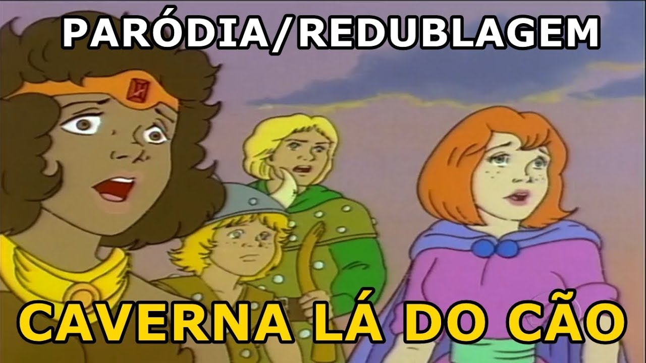 E SE CAVERNA DO DRAGÃO FOSSE NA BAHIA? - Paródia/Redublagem