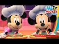 Mickey Mouse And Minnie Mouse Make Pizzas Me Mickey Vlog 64 Disneyjunior ​