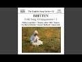 The Salley Gardens (for strings, bassoon and voice)