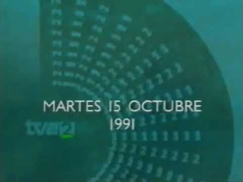 Avance Programación La2 (15/10/1991)