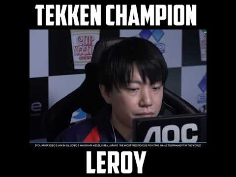 TEKKEN CHAMPIONS LEROY! 🔥🔥🔥 Chikurin (Leroy) vs Aki (Leroy) Tekken 7 EVO JAPAN