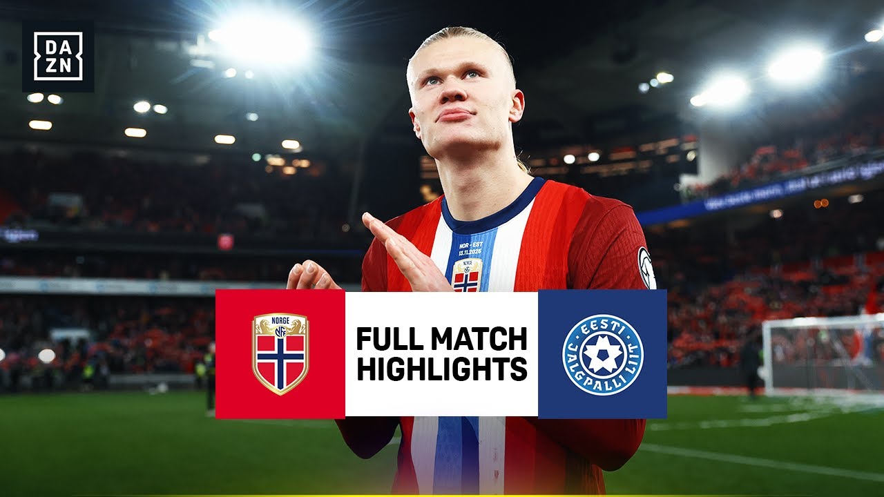 Norway vs Estonia | European 2026 World Cup Qualifiers