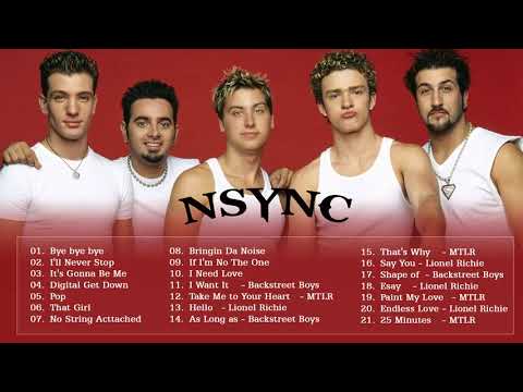 NSYNC Greatest Hits Playlist Full Album 2020 - The Best Song Of NSYNC