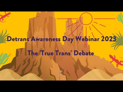 Genspect — Detrans Awareness Day 2023 debat over "True Trans"