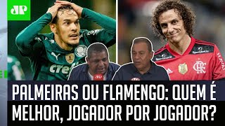 Mano a mano polêmico! Quem é melhor: Palmeiras ou Flamengo? Vampeta e Flavio Prado debatem