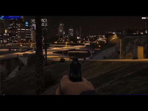 GTA5 RP /Lucky V Highlights/Officer down🙁😶 ! #27