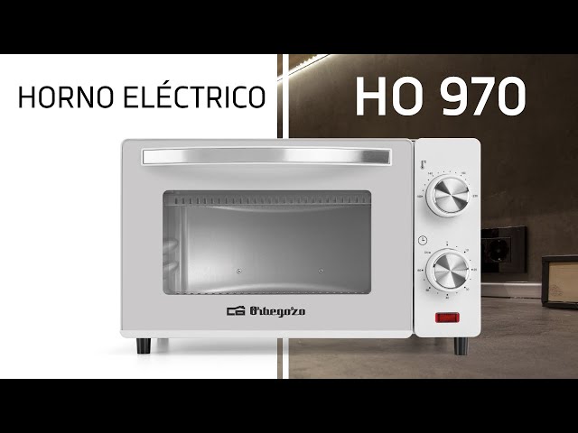 Orbegozo HO 970 Horno Sobremesa 10L 650W Blanco video