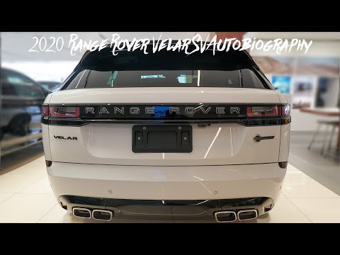 2020 Range Rover Velar SVAutobiography Exterior and Interior Walkaround